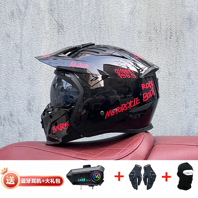 Orz Bluetooth Helmet Off Road  - Full Face Motorcycle Helmet With Bluetooth recension och pris