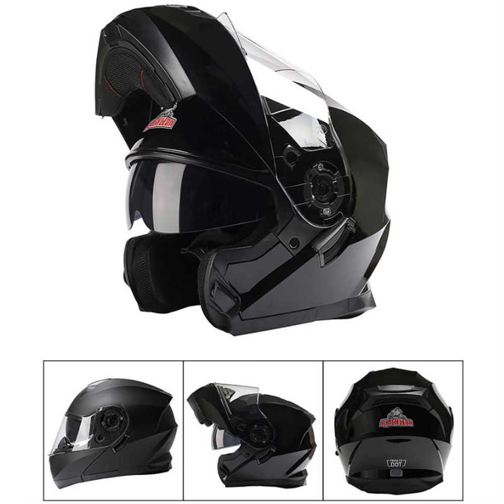 Full Face ADV Motorcycle Dual  - Dual Visor Motorcycle Racing Helmet recension och pris