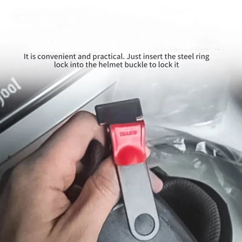 1Pair Anti-theft Motorcycle He - Quick Release Buckle Motorcycle Helmet recension och pris