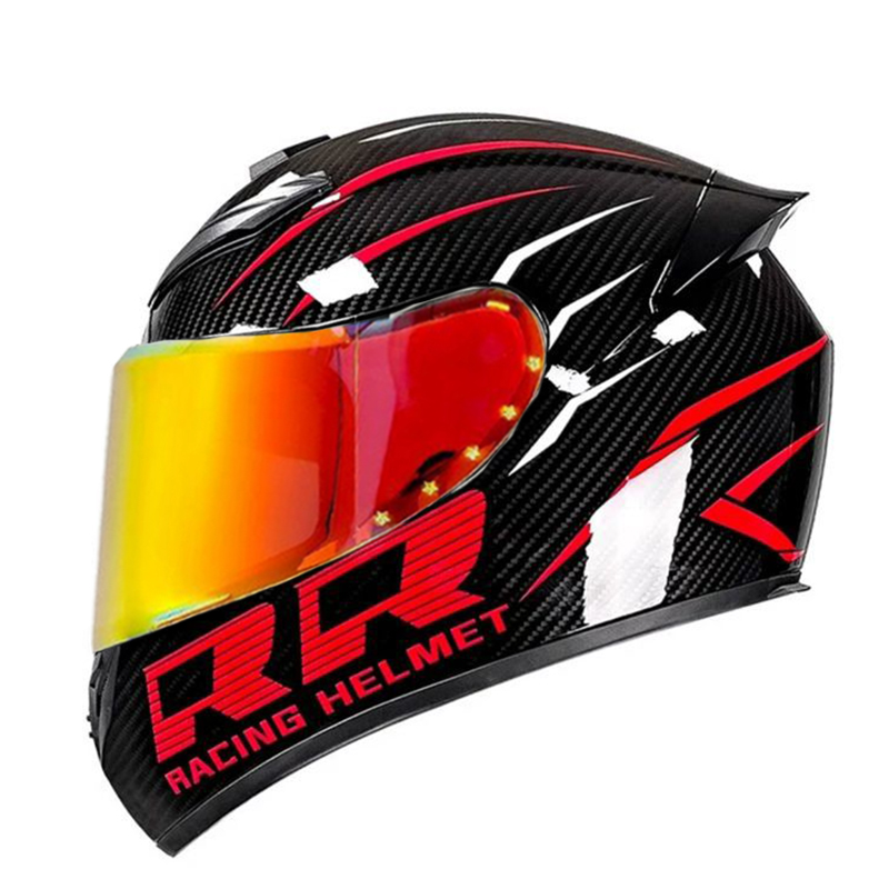 DOT Unisex Motorcycle Helmet D - Full Face Motorcycle Helmet With Bluetooth recension och pris