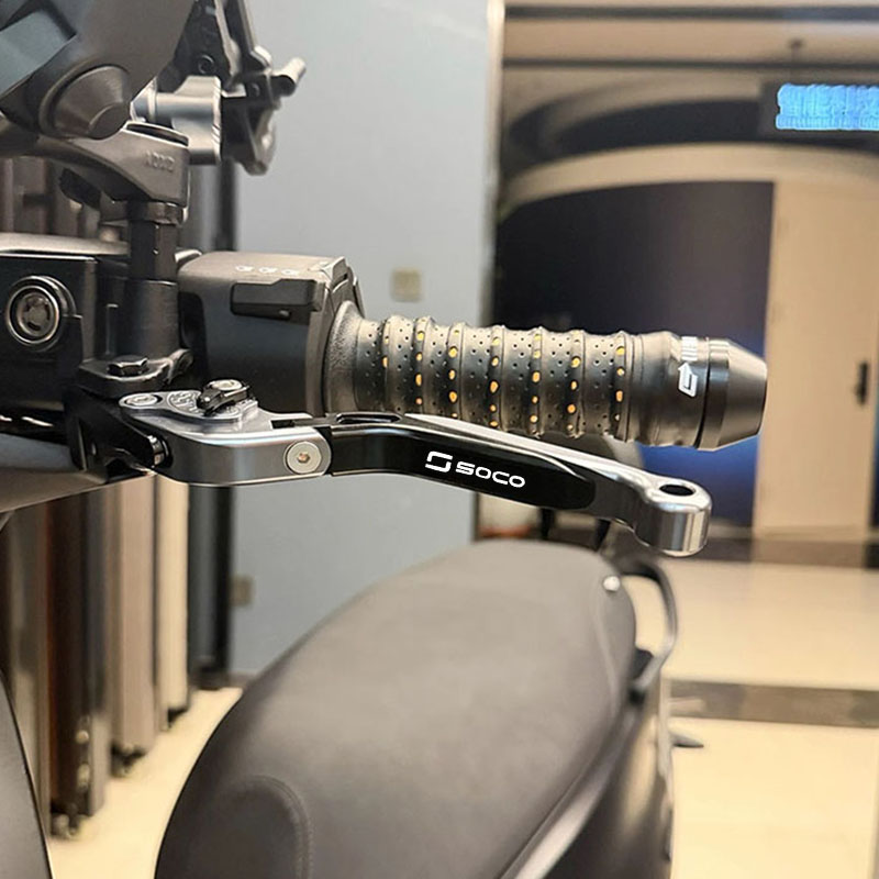 For Super Soco TC TCmax TS TSx - Cnc Aluminum Adjustable Brake Clutch Levers recension och pris