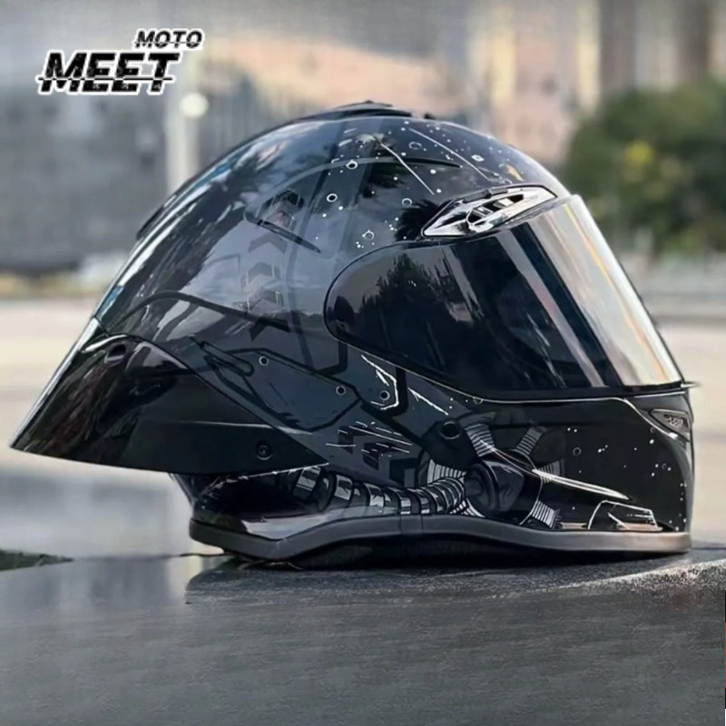 HOT Motorcycle Helmet Big Tail - Full Face Motorcycle Helmet With Bluetooth recension och pris
