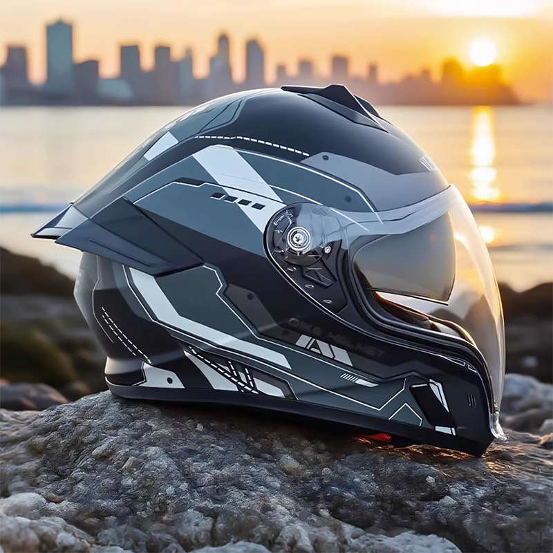 DOT 3C Certified Adult Modular - Full Face Motorcycle Helmet With Bluetooth recension och pris