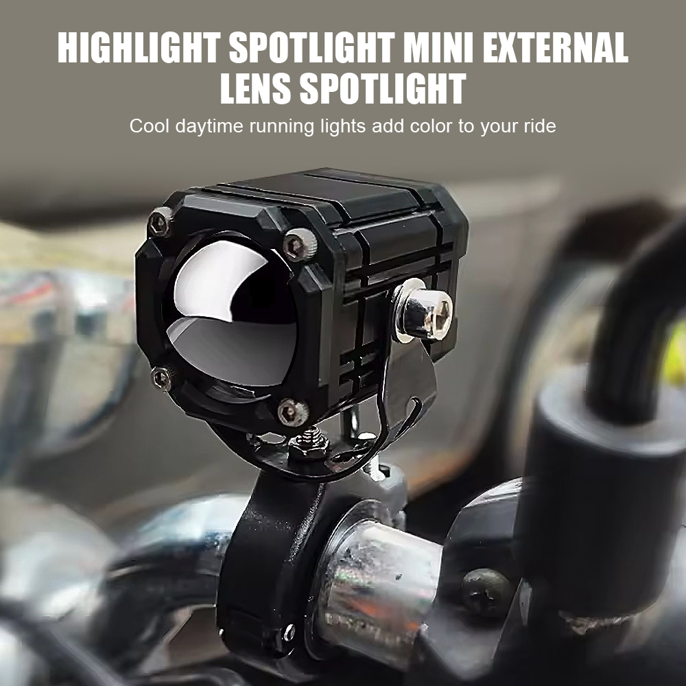 Motorcycle LED Auxiliary Light - Universal Motorcycle Led Headlight Projector recension och pris