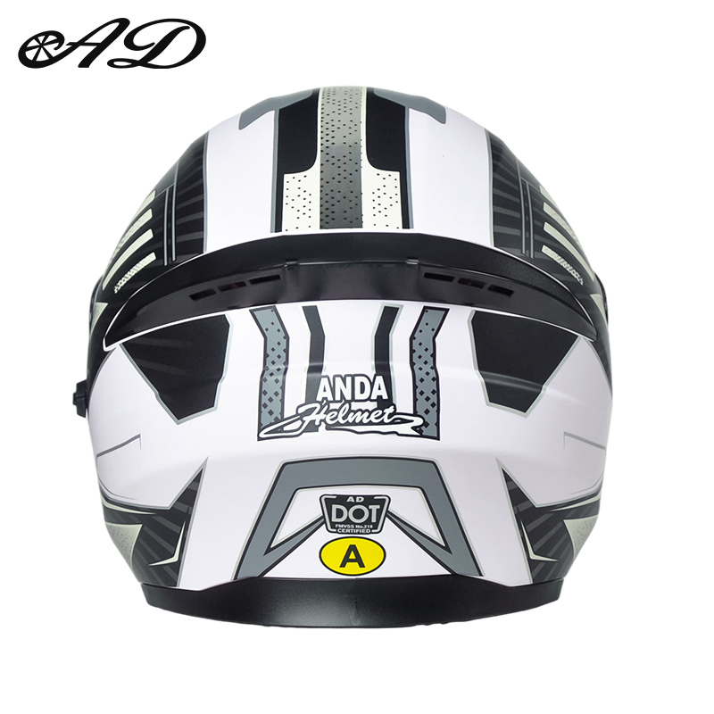 High Quality Dot Motorcycle Ha - Full Face Motorcycle Helmet With Bluetooth recension och pris